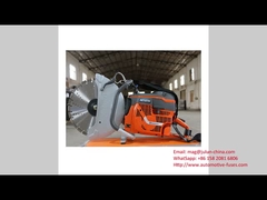 Máy cắt bê tông đường cứu hộ không bụi Saw Dust-free Rescue Cement Road Concrete Cutting Machine AC 1270 16inch