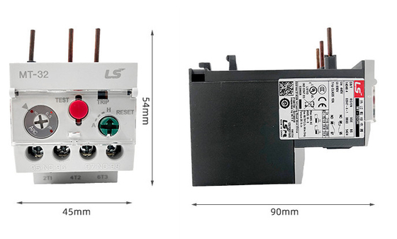 Rơ le quá tải nhiệt dòng MT-32 Dòng điện LG / LS MT-63/95 / 3K / 3H