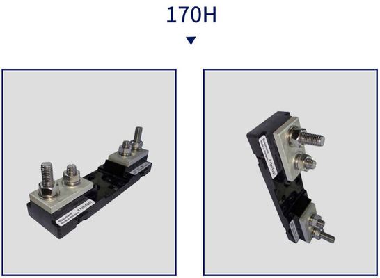 Giá đỡ cầu chì điện áp thấp nóng chảy dòng tiêu chuẩn Châu Âu 170H1013 170H1007