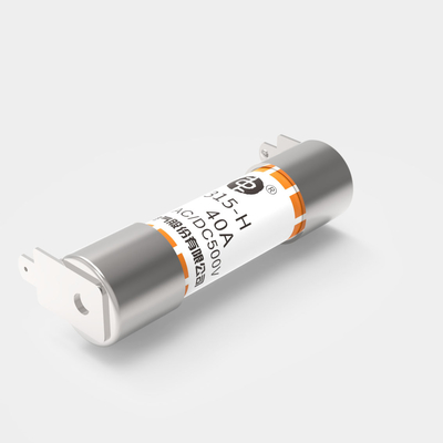 EVS Road Vehicle Round Tube Cầu chì xe điện EV315-H-3EB 10A 15A 20A 30A 40A 50A 500VDC