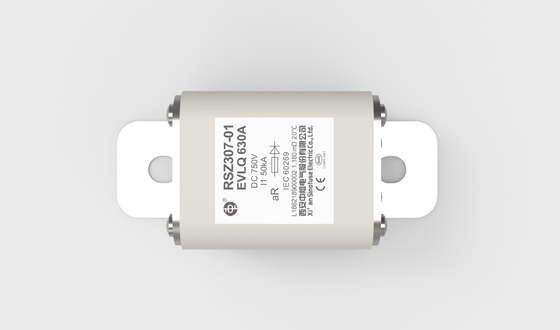 Hiệu suất DC tuyệt vời Cầu chì nhanh gốm EV RSZ307-01-EVLQ 630A 750VDC