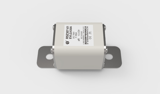 Hiệu suất DC tuyệt vời Cầu chì nhanh gốm EV RSZ307-01-EVLQ 630A 750VDC