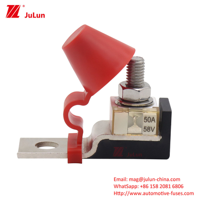 Chất bảo hiểm pin Chất bảo vệ động mạch pin 100A125A200A Chất bảo hiểm hình vuông gốm ô tô Chất bảo vệ ô tô 100A125A200A