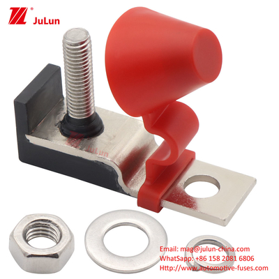 Chất bảo hiểm pin Chất bảo vệ động mạch pin 100A125A200A Chất bảo hiểm hình vuông gốm ô tô Chất bảo vệ ô tô 100A125A200A