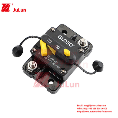 Khôi phục bộ an toàn bằng tay 1.9 * 2.91 * 1.7inch Mooring tay Reset bộ ngắt mạch cho công nghiệp
