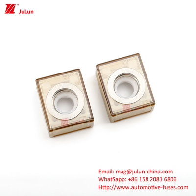 Bộ pin High Current Motorcycle Motorhome Crane 300A 500A 58V Quadrat Ceramic Battery Fuse