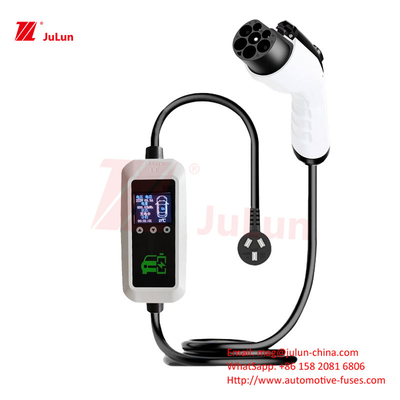 EV Charger 7Bọn sạc tiêu chuẩn châu Âu loại 2 Đồ xách trên xe Đống sạc năng lượng mới Bọn sạc năng lượng