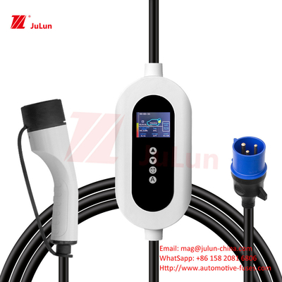 EV Charger 7Bọn sạc tiêu chuẩn châu Âu loại 2 Đồ xách trên xe Đống sạc năng lượng mới Bọn sạc năng lượng