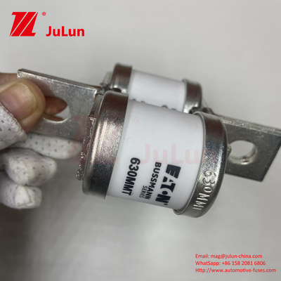BUSSMAA 690V Năng lượng định số đồng gốm 630MMT Bộ an toàn ô tô 630A M6/M8 Cài đặt