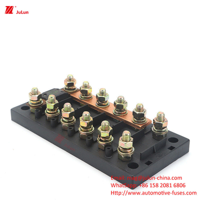 Bảo vệ mạch xe ô tô Nylon Fuse Holder 30A-500A-55 ~ 125°CBX2103 Đường vuông xe du lịch