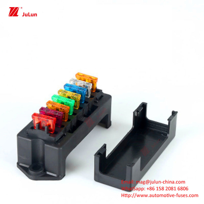 Kích thước bên ngoài Tiêu chuẩn EU UL 30A-500A Bolt Fuse Holder Fuse Box Automotive Circuit Protection Nylon Fuse Holder