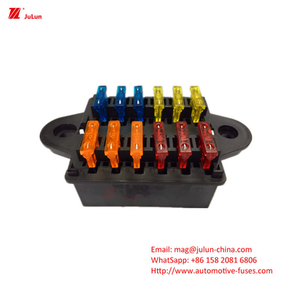 Chiếc xe Multi-way Fuse Box Chiếc xe Fuse Seat Chiếc xe điện Chiếc xe an toàn Chiếc ghế an toàn năng lượng cao 30A-500A Nylon nhựa One/bi