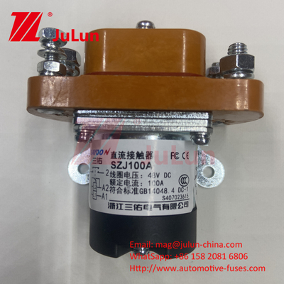 Dc Contactor Truyền thông CZ10 Series 12V48V60V72V Xe kéo ba bánh xe điện