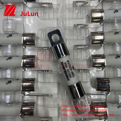 Quartz Sand Out Pipe 10A - 100A Bolted Electric Fuse For Charger 30A 50A 750VDC EV Fuse Hey Có phù hợp F