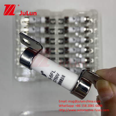 Động cơ điện Phòng an toàn bị bóp Phòng an toàn năng lượng EV Fuse 40A Tính năng Xây dựng được bóp Cụ thể