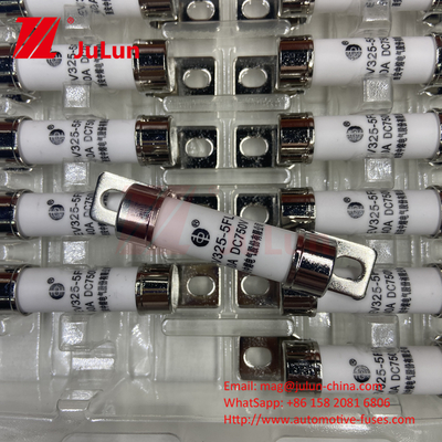 Bộ sạc pin ô tô cho xe điện Chuyển đổi điện năng được chứng nhận ISO 15A 30A 25A 750VDC 14x51 50A EV FUSE