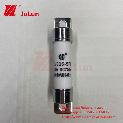 Xe ô tô Ceramic Bolt Mounted FusesEv325 Fuse Bolt Mounting 10A 15A 40A 50A 750VDC
