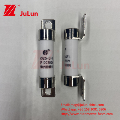 Xe ô tô Ceramic Bolt Mounted FusesEv325 Fuse Bolt Mounting 10A 15A 40A 50A 750VDC