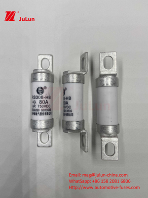 750VDC Ceramic Automotive Fuses RS308 HB 4G Nhiệt độ cao 10A 20A 25A 30A 40A 50A 63A 80A 100A 750VDC FUSE