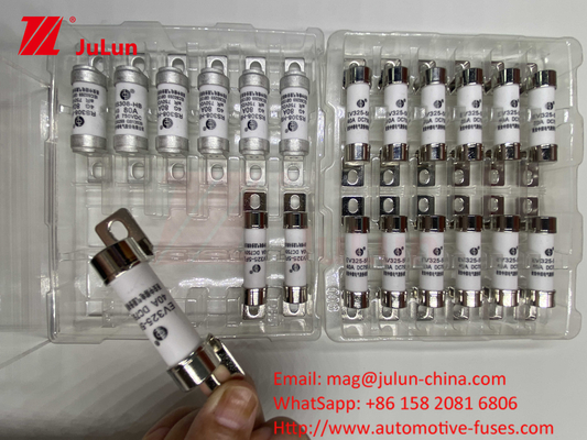 Chất bảo hiểm ô tô gốm S với gắn bóng 750VDC 20X46mm RS308 100A 63A