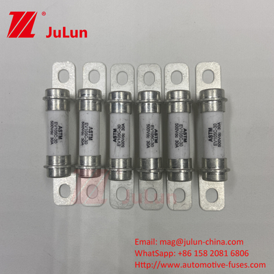 20KA Khả năng phá vỡ 50A 30A DC Khả năng phá vỡ Fuse 500VDC M6 Bolt Hybrid Car