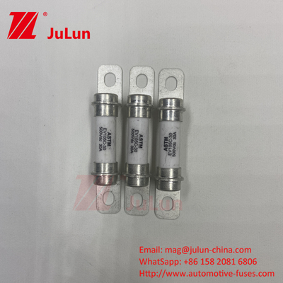 Hệ thống lưu trữ năng lượng Fuse 15A ống gốm High Break 30A bảo vệ an toàn Fuse xe điện 500VDC