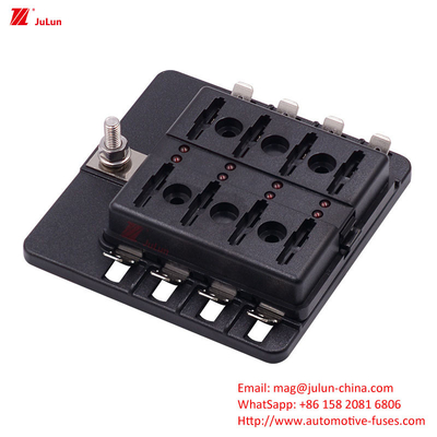 Eu UL Tiêu chuẩn Bolt-Type Copper Automotive Fuse Holder 30A-500A Máy cắt mạch tàu điện thiết lập lại bằng tay