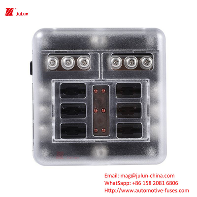 ANS/MIDI 30A-500A Máy ngắt mạch thiết lập lại bằng tay cho vỏ nhựa / nylon ô tô
