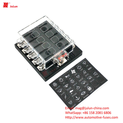 Hộp an toàn xe hơi 10 chiều được sử dụng để tự động thiết lập lại bộ ngắt mạch tàu điện bằng cách giữ các bu lông / bu lông với C