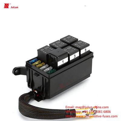 Xe 30-500AMP Năng lượng định số 32 EU UL Chứng nhận Bolt-Type Copper Car Fuse Holder -55~125°C