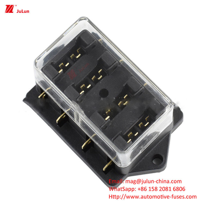 Eu UL Đơn lẻ / Bipolar 30A-500A Nylon Housing Fuse Holder Bảo vệ mạch điện tử ô tô