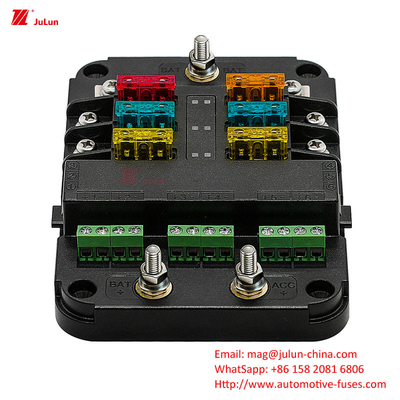 Eu UL tiêu chuẩn xe ô tô bộ ngắt mạch Bolt Fuse Holder 32V 30A-500A nhà nylon