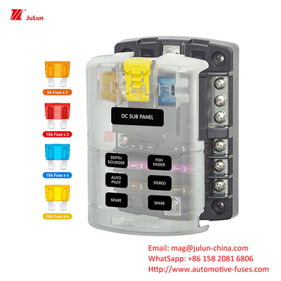 Eu UL tiêu chuẩn xe ô tô bộ ngắt mạch Bolt Fuse Holder 32V 30A-500A nhà nylon