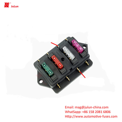 Bộ phận ô tô Điện tử bảo vệ mạch đầu cuối Điện 32V30A-500A Auto Fuse Holder Đồng liên lạc 30A-500A