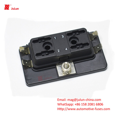 Đài Loan SCI New Car 4 Middle Insert Fuse Box 1 In 4 Out Fuse Holder R3-76-01-04 Chiếc xe ô tô