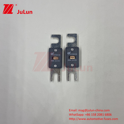 EV320-5X Quartz cát ống bên ngoài 6kA DC EV xe điện Fuse 125A 70VDC Bolt