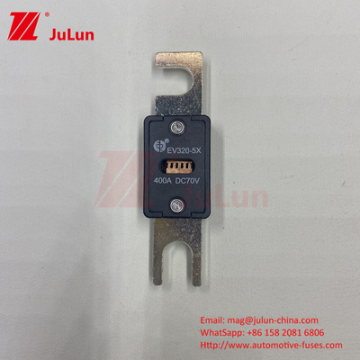 EV Electric Vehicle Fuse Boxed 70VDC Điện áp định số M6 Bolt loại 250A EV320-5C