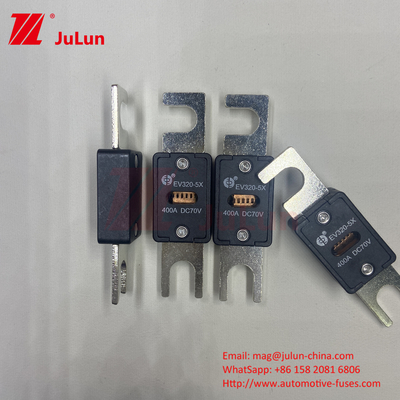 EV320-5X-350A-N 70VDC 6kA Ceramic Copper Electric Vehicle Fuse cho an toàn hệ thống kéo EV