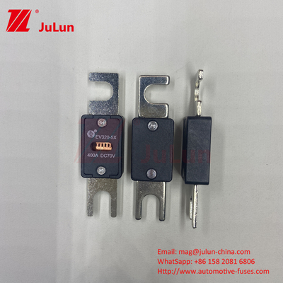 EV320-5X-350A-N 70VDC 6kA Ceramic Copper Electric Vehicle Fuse cho an toàn hệ thống kéo EV