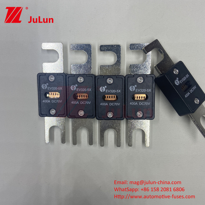 EV320-5C-400A-N 70VDC Chất bảo vệ lưỡi dao đồng đen cho quá tải và bảo vệ mạch ngắn