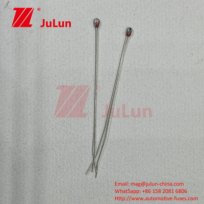 MF52 Đầu giọt 60K±3% 30K±1% Đầu đen nhỏ NTC Thermistor nhựa epoxy