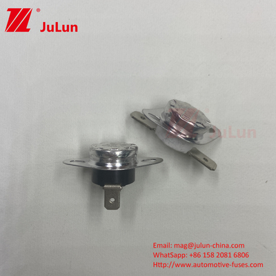 KSD301 130 °C Chuyển đổi nhảy bền với vòng đời ≥100000 lần và loại liên lạc đóng bình thường