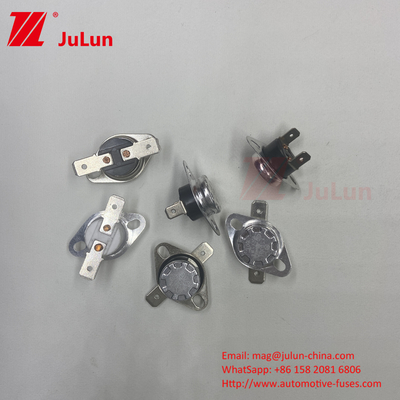 KSD301 10A 250BV 75 °C Nhiệt độ nhiệt hồi đóng bình thường
