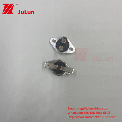 KSD301 Thermistor nhiệt độ cảm biến Không bị hỏng Bị mù trạng thái bình thường ≥100000 lần chu kỳ đời 92°C