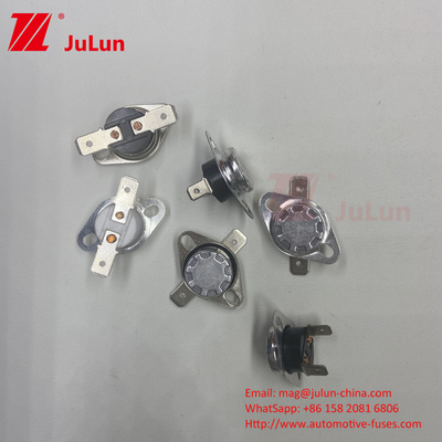 KSD301 Thermistor nhiệt độ cảm biến Không bị hỏng Bị mù trạng thái bình thường ≥100000 lần chu kỳ đời 92°C