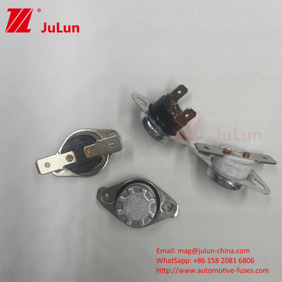 KSD301 Thermistor nhiệt độ cảm biến Kháng mạch thấp ≤50mΩ Giá trị ban đầu