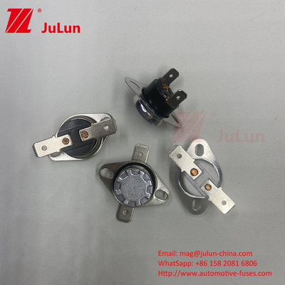 KSD301 Bimetal nhiệt độ chuyển đổi nhiệt thường đóng / mở tự động thiết lập lại nhiệt
