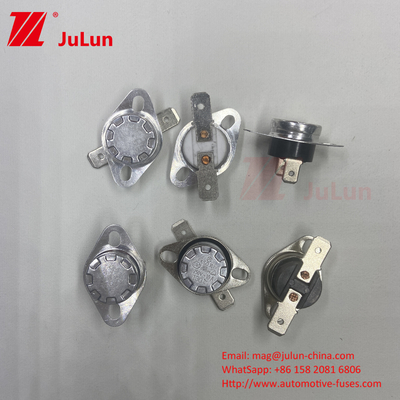 Tái thiết lập tự động KSD301 Bimetal Thermostat Snap Action Thermal Disc Switch