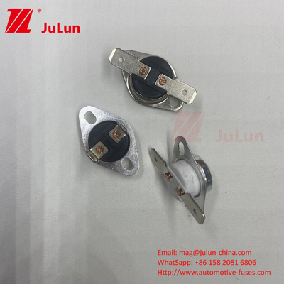 Thông thường đóng / mở KSD301 Bimetal Thermostat Manual Reset Thermal Cut Out Switch