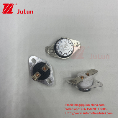 Snap Action KSD301 Chuyển đổi nhiệt độ / Bimetal Disc Thermostat cho máy pha nước